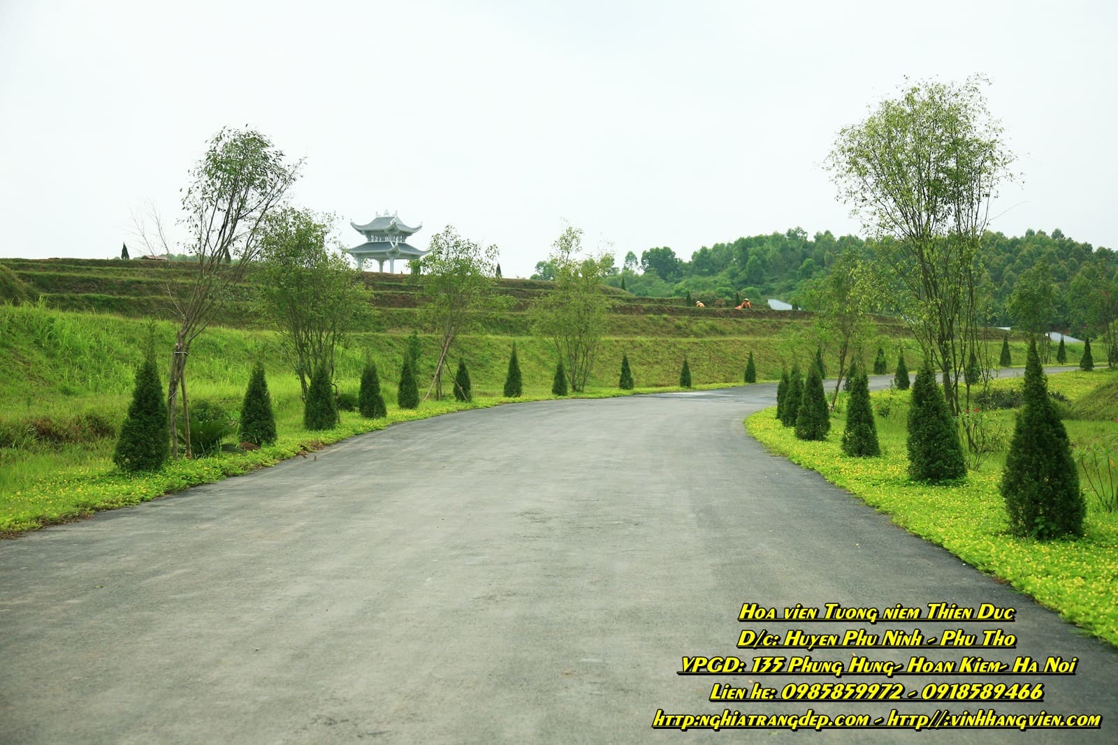 Đại lộ mùa xuân nghĩa trang thiên đức vĩnh hằng viên