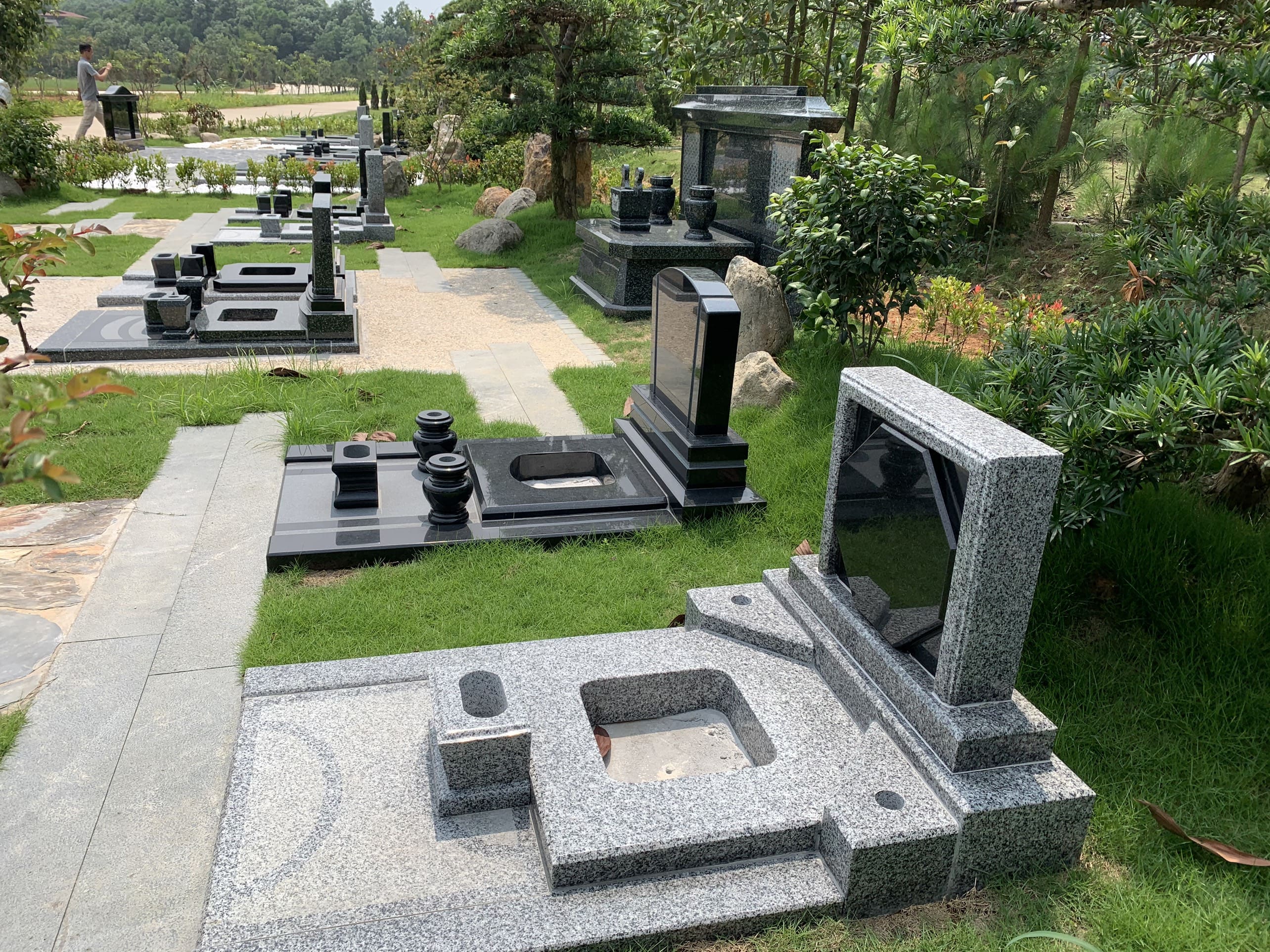 Khám phá khuôn viên mộ phần theo phong cách Nhật Bản tại công viên Thiên Đức