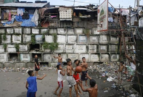 Nghĩa trang thành phố nhà của dân nghèo Philippines